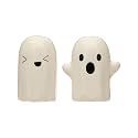 Pearhead Ceramic Ghost Salt &amp; Pepper Shakers, Set of 2