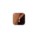 Pearl Earrings for Women, 14k Gold Plated Trendy Diamond Pearl Drop Earrings Bridal Shower Gifts Wedding jewelry for Women