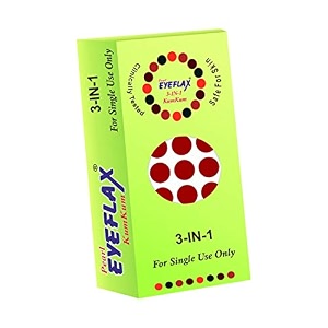 kumkum bindi light maroon round box with 15 flaps lmr 25 light maroon