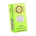 Kumkum Bindi Light Maroon Round Box with 15 Flaps LMR 8 (Light Maroon)