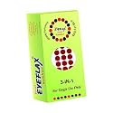 Kumkum Bindi Light Maroon Round Box with 15 Flaps LMR 3.5 (Light Maroon)