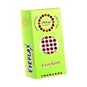 Kumkum Bindi Light Maroon Round Box with 15 Flaps LMR 5 (Light Maroon)