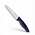 PEARLPET Premium Kitchen Regular Chef Knife |Stainless Steel Knife for Kitchen Use | Sharp | Durable | Kitchen Knives (Chaku), 1pc (Dark Blue)