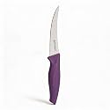 PEARLPET Premium Kitchen Tomato Knife |Stainless Steel Knife for Kitchen Use | Sharp | Durable | Kitchen Knives (Chaku), 1pc (Purple)