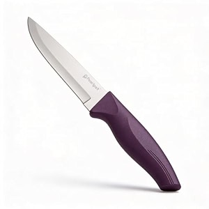 pearlpet premium kitchen vegetable knife stainless steel knife for kitchen use  sharp  durable  kitchen knives chaku 1pc purple