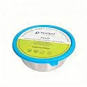PEARLPET Sylo Stainless Steel Bowl 1900 ml | Large Airtight Food Storage Container | BPA-Free Lid | Rust-Proof, Durable &amp; Multi-Purpose Bowl for Kitchen &amp; Travel (Blue)