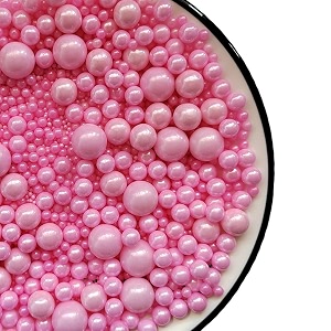 pearls sprinkle mix - edible sprinkles - edible pearls - wedding sprinkles - pearl sprinkles - white sprinkles - wedding cake 