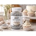 Pearls Sprinkle Mix - Edible Sprinkles - Edible Pearls - Wedding Sprinkle - Pearl Sprinkles - Wedding Cake - Pearls 100Gms (Silver)