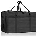 PEASUG Insulated Food Delivery Bag, XXXL Catering Bag for Keep Food Warming