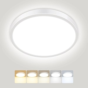 Peasur Flat LED Ceiling Light 5 Colours