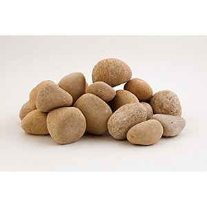 stonestories pebbles divine gold decorative landscaping and garden stone 0 9 kg - 134- 2-inch