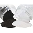 Natural Aquarium Sand for Lawn, Garden, Plants, Freshwater &amp; Aquarium Décor, Sand, Black&amp;White (3 Kg); [Sand02_Black&amp;White_3 Kg]