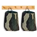 PEC Eco Friendly Fabric Pod | Cute Hanging Organizer for Home | Office | Kitchen | Hostel | Study Area | Car | Mobile (XL | Pack of 2)
