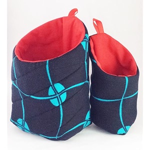 pec eco friendly fabric pod  small amp cute hanging organizer for home  office  kitchen  hostel  study area  car  mobile s  pack of 8