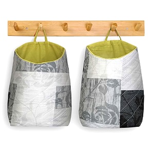 pec eco friendly fabric pod  small amp cute indoor hanging organizer for home  office  kitchen  hostel  study area xl  pack of 2