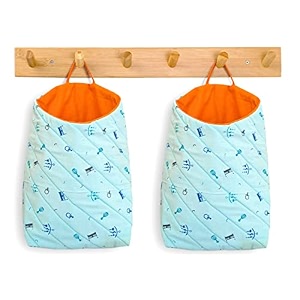 pec eco friendly fabric pod  small amp cute hanging organizer for home  office  kitchen  hostel  study area  car  mobile m  pack of 4