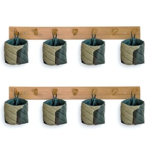 pec eco friendly fabric pod  small amp cute hanging organizer for home  office  kitchen  hostel  study area  car  mobile s  pack of 8