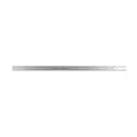 PEC Tools 12" Metal Ruler, Flexible, 3R Graduation, Steel Measuring Tool