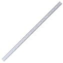 PEC Tools 18" Flexible Metal Ruler, 3R Graduation, Precision Measuring Tool