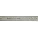 PEC Tools 24" Flexible Metal Ruler, 3R Graduation, Precision Measuring Tool
