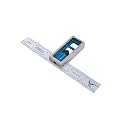 PEC Tools Double Square, 6"/150mm Blade, English & Metric, Cast Iron Head