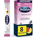 Pedialyte Electrolyte Powder, Hydration Drink for Kids & Adults, Strawberry Lemonade, 8 Powder Packets, 8 Count (Pack of 8)