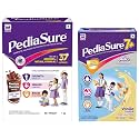 Pediasure Health and Nutrition Drink Powder 1kg, Premium Chocolate Flavour &amp; Pediasure 7+ Specialized Nutrition Drink Powder for Growing Children Vanilla Flavour 800 gm Value Pack