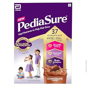 pediasure health and nutrition drink powder 200g chocolate scientifically designed nutrition for supporting kids growth