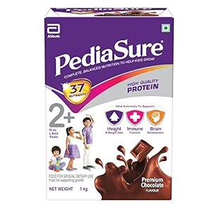 pediasure health and nutrition drink powder for kids growth - 1kg chocolate