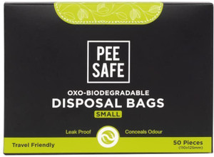 pee safe discreet disposable bags for disposal of tampon condoms personal hygiene waste sanitary pad pack of 50