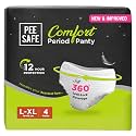 Pee Safe Comfort Period Panties | L-XL | 4 Panties | 360° Protection