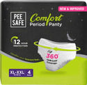 Pee Safe Period Panty for Women Disposable (XL-XXL) Super Absorbent 360 Degree Protection Sanitary Pad