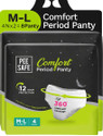 Pee Safe Comfort Period Panties M-L Leak Proof Sanitary Pad