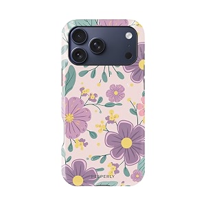 Peeperly Spring Whimsy Crystal Case Compatible with