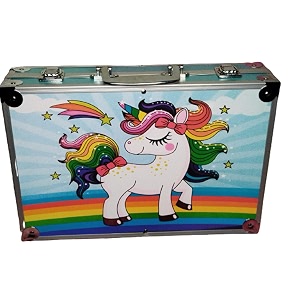 Peeplvalue Deluxe Unicorn painting colour set for