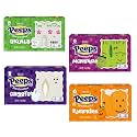 Peeps Halloween Peep Variety Pack of Marshmallows, Delicious Classic Treats with One Packet Each, Skulls, Pumpkins, Monsters and Ghosts (Pack of 4)