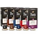 Peet's Coffee Espresso Capsules, Variety Pack with Decaf, 50CT