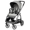Peg Perego Veloce - Compact Full Featured Lightweight Stroller - Compatible with All Primo Viaggio 4-35 Infant Car Seats - Made in Italy - Mercury (Grey)