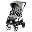 Peg Perego Veloce - Compact Full Featured Lightweight Stroller - Compatible with All Primo Viaggio 4-35 Infant Car Seats - Made in Italy - City Grey (Grey)