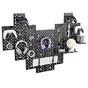 PEGZONE Controller and Headphone Holder Wall Mount, 14pcs, Black