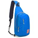 Peicees Small Sling Backpack Waterproof Unisex Shoulder Bag Chest Crossbody Daypack
