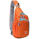 Peicees Small Sling Backpack Waterproof Unisex Shoulder Bag Chest Crossbody Daypack