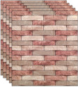 Peijinsart 77 cm x 70 cm Decorative Embossed Wallpaper (Multicolor, Pack of 5)