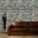 Peijinsart 77 cm x 70 cm Waterproof Decorative Vinyl Wallpaper (Brown)