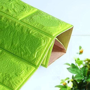 peijinsart 77 cm x 70 cm decorative embossed wallpaper green