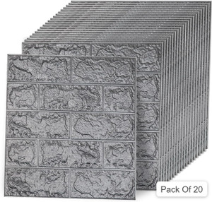 peijinsart 77 cm x 70 cm decorative embossed wallpaper grey pack of 20