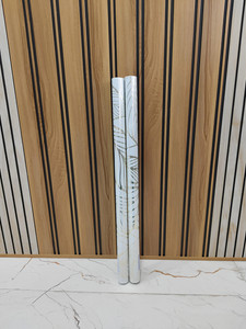 peijinsart 200 cm x 60 cm waterproof decorative vinyl wallpaper white gold pack of 2
