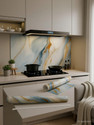 Peijinsart 200 cm x 60 cm Waterproof Decorative Vinyl Wallpaper (Multicolor, Pack of 2)