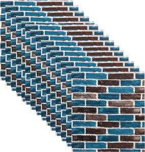 peijinsart 77 cm x 70 cm waterproof decorative embossed wallpaper multicolor pack of 15