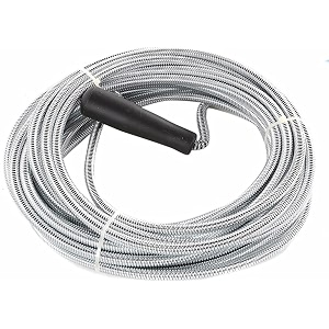 pekos metal sink amp drain cleaner spring wire  flexible waste pipe sink snake unblocker hair drainer cleaner  drainage pipe cleaner drain clog steel_multicolor 5 meter